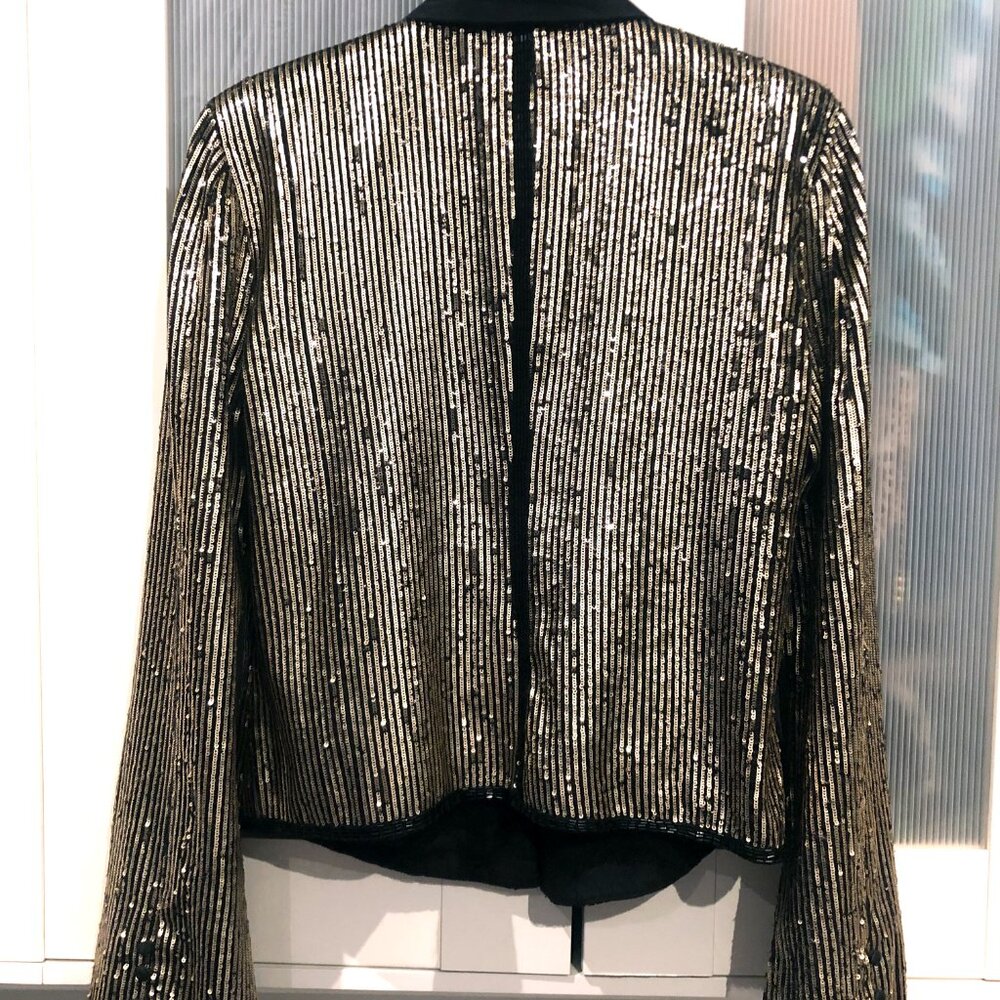 PAIGE sequin jacket - Picture 4 of 10